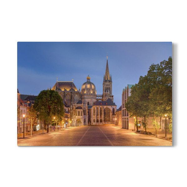 Galerie-Print "Aachener Dom am Abend" 30x20 cm artboxONE