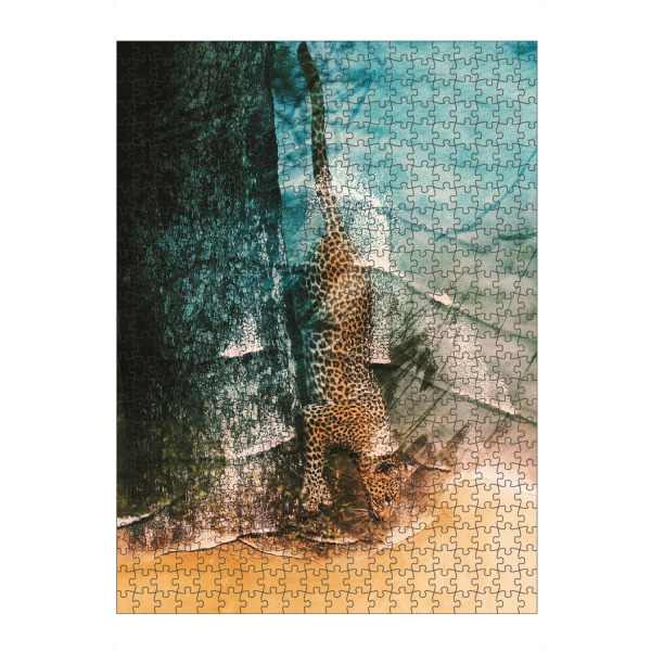 artboxONE Puzzle "Running on the beach" artboxONE - Natur,Tiere