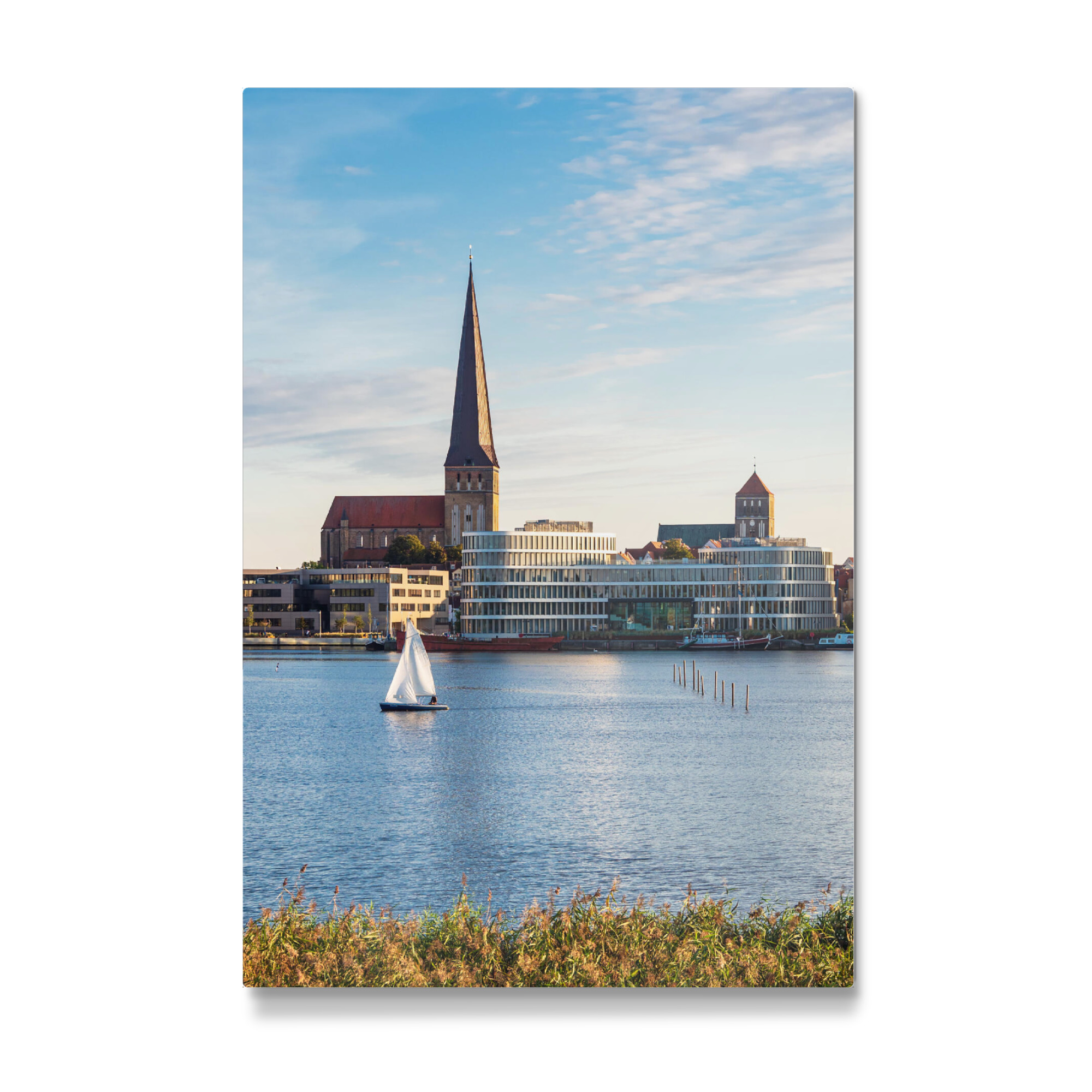 Galerie-Print "Kirchen in Rostock" 75x50 cm artboxONE