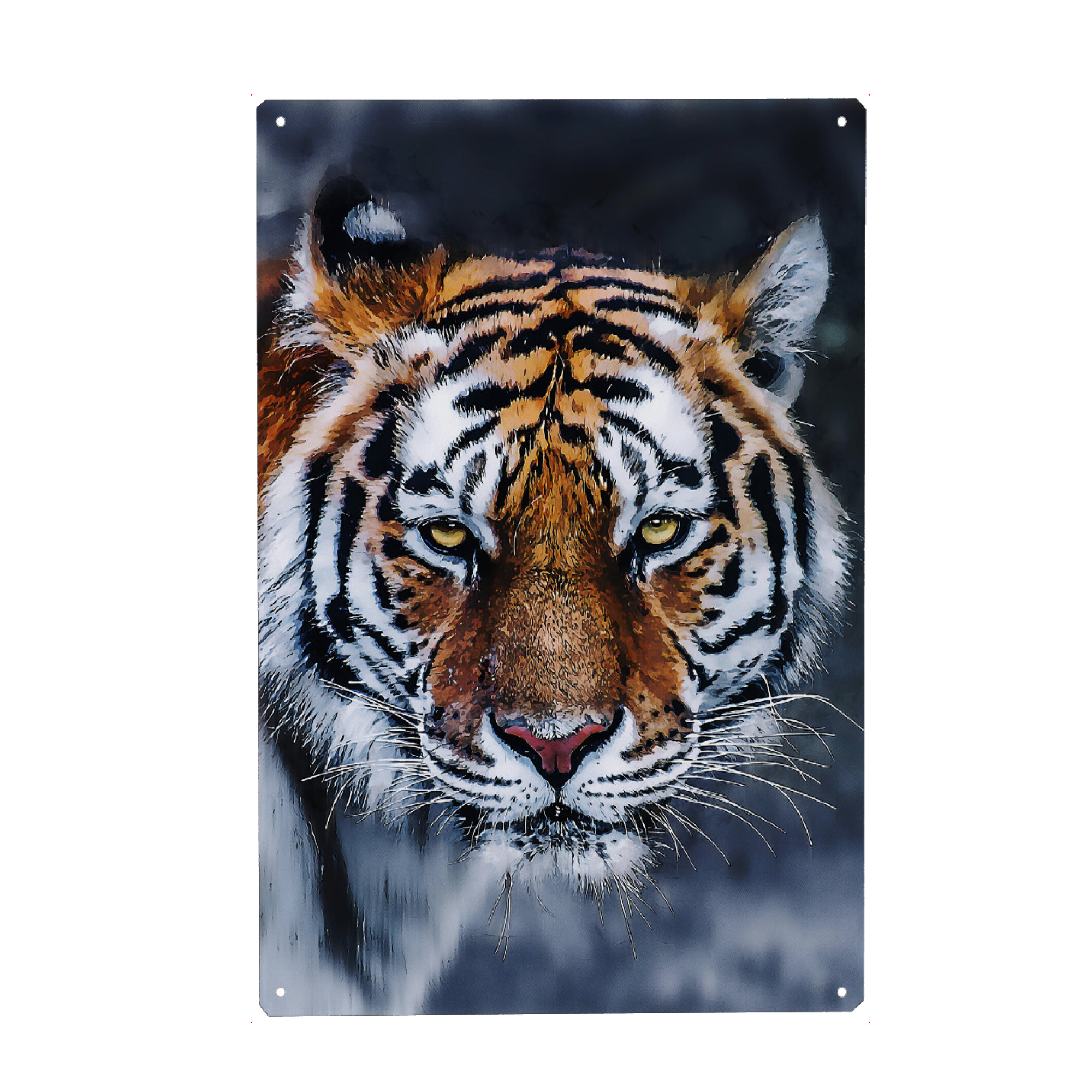 Holzbild "Tiger Portrait I" artboxONE - Natur,Tiere - Tiger,Tigers,Cat,Cats,Animal,Animals,Nature,Wildlife,Katze,Wild,Portrait