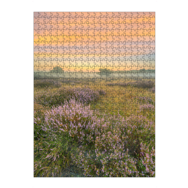 Puzzle Ravensburger "Morgenstimmung in der Heide" artboxONE - Natur,Reise / Länder