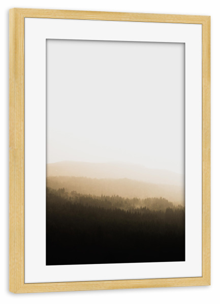 Poster mit Rahmen kiefer "Repeating patterns" artboxONE - Natur,Reise,Abstrakt,Reise / Länder