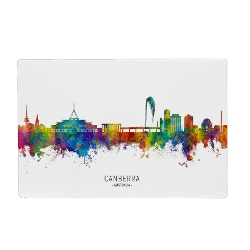 Canberra Australia Skyline txt