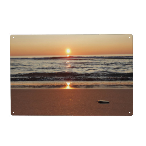 Holzbild "Sunset by Lina" artboxONE - Natur,Reise,Reise / Strand und Meer,Reise / Länder