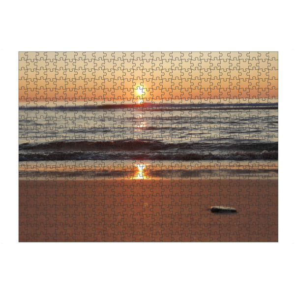 artboxONE Puzzle "Sunset by Lina" artboxONE - Natur,Reise,Reise / Strand und Meer,Reise / Länder