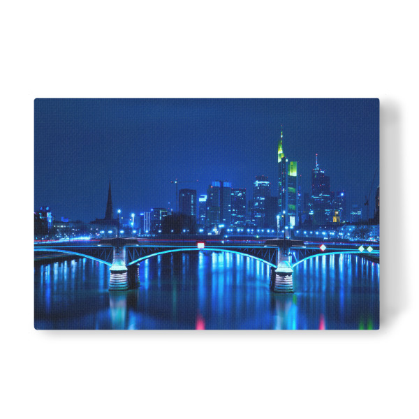 Leinwandbild "Frankfurter Skyline" artboxONE - Städte,Architektur,Städte / Frankfurt