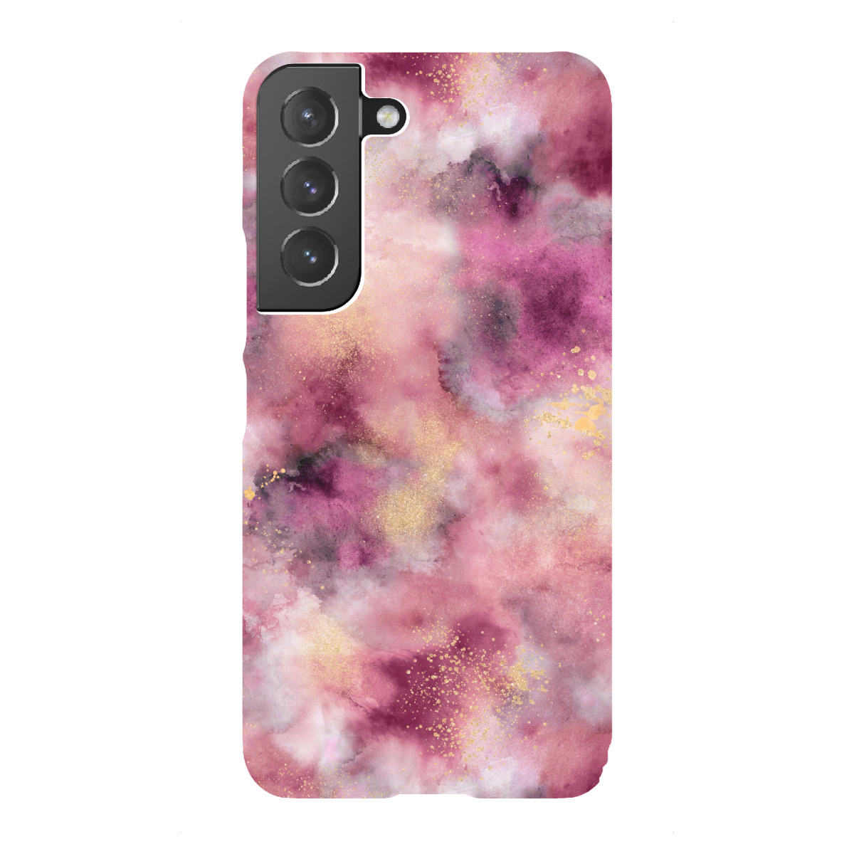 Samsung Galaxy "Smoky Marble Watercolor Pink" Premium-Case Handyhülle artboxONE