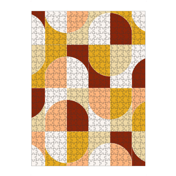 artboxONE Puzzle "Bold Geo Tiles Third" artboxONE - Abstrakt,Geometrie