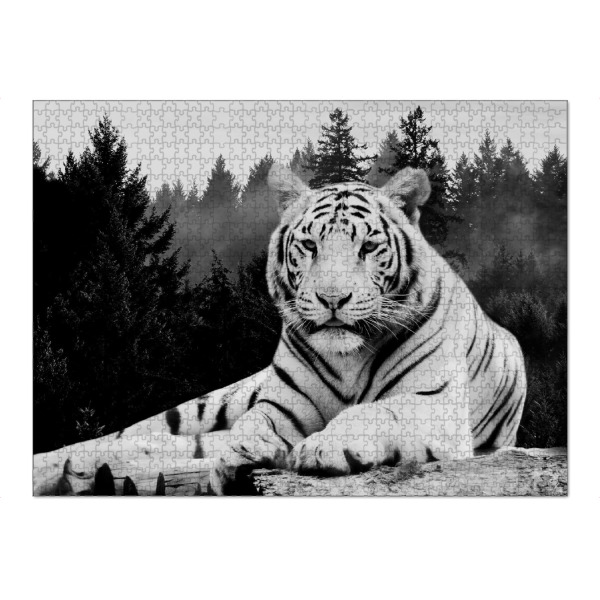 Puzzle Ravensburger "Tiger in the forest" artboxONE - Natur,Tiere