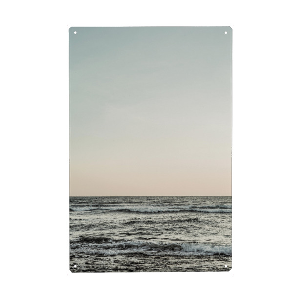 Holzbild "Blink" artboxONE - Natur,Reise / Strand und Meer - Ocean,Seascape,Waves,Water,Colour,Line,Wellen,Sea,Meer,Natur,Nature