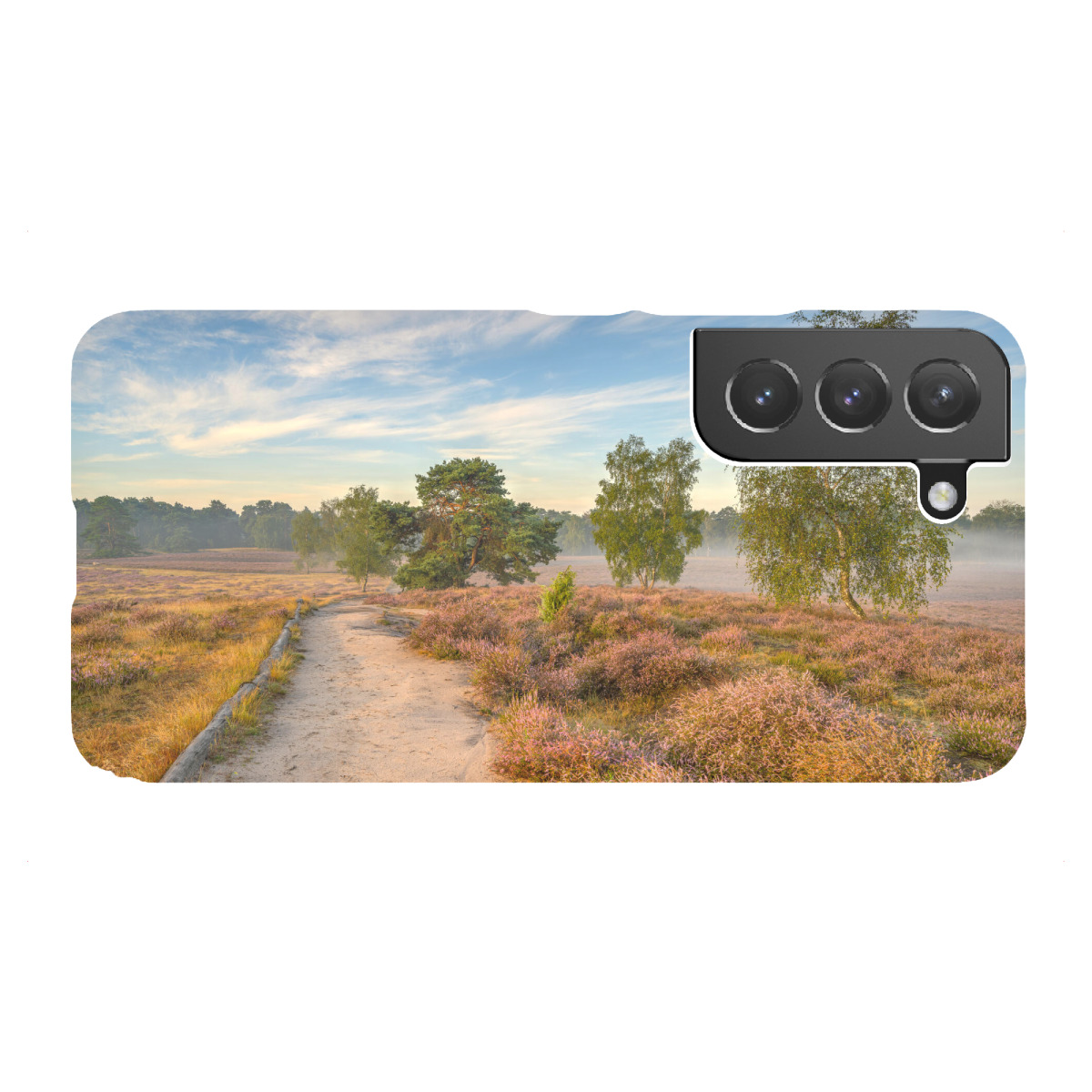 Samsung Galaxy "Morgensonne in der Westruper Heide" Premium-Case Handyhülle artboxONE