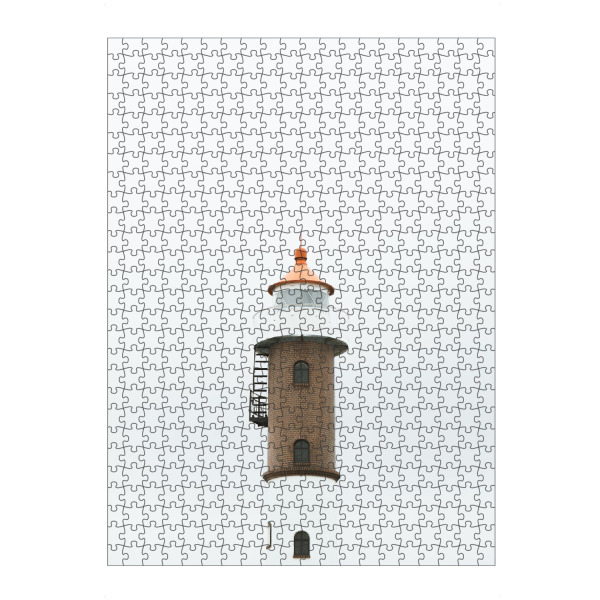 artboxONE Puzzle "Ostsee Leuchtturm Timmendorf" artboxONE - Natur,Reise,Reise / Strand und Meer,Reise / Länder
