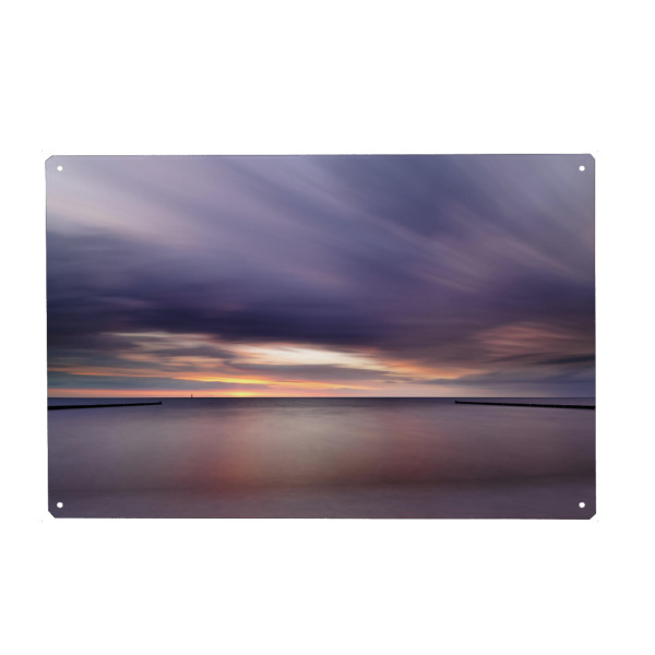 Holzbild "Abendfarben" artboxONE - Natur,Abstrakt,Reise / Strand und Meer