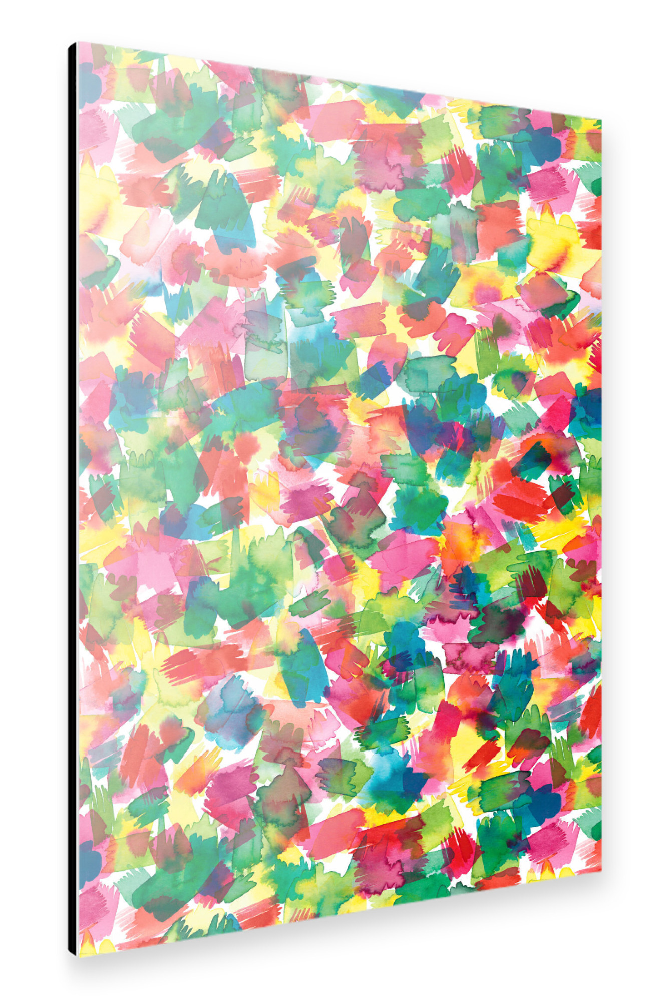 Alu-Dibond "Spring Colors Multicolored" 75x50 cm artboxONE