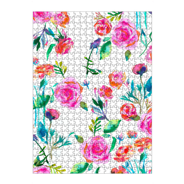 artboxONE Puzzle "Roses Bouquet Pink" artboxONE - Natur,Floral,Fashion,Für Mama
