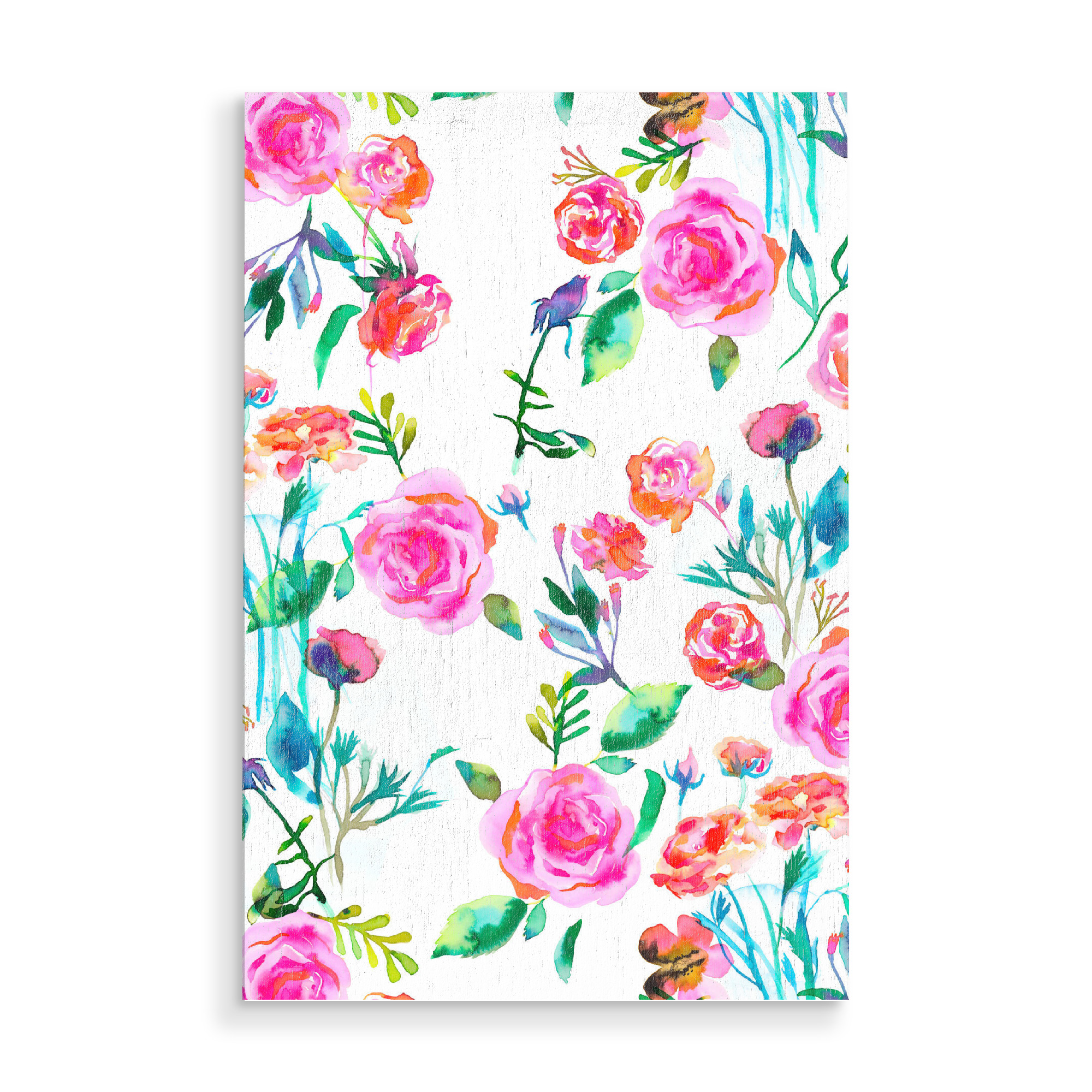 Holzbild "Roses Bouquet Pink" artboxONE - Natur,Floral,Fashion,Für Mama