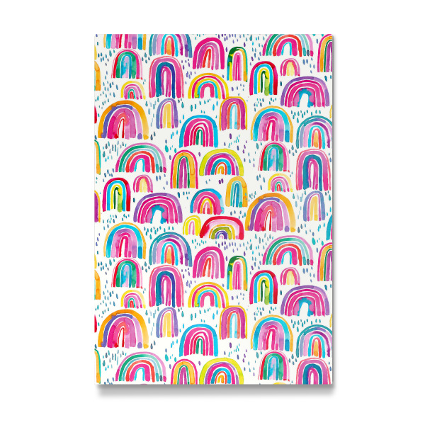 Galerie-Print "Cute Watercolor Rainbows" 30x20 cm artboxONE