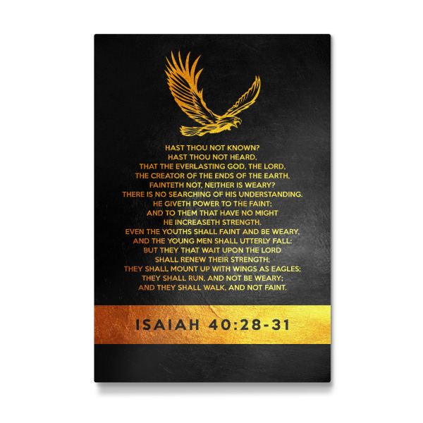 Galerie-Print "Isaiah 40:28-31" 30x20 cm artboxONE