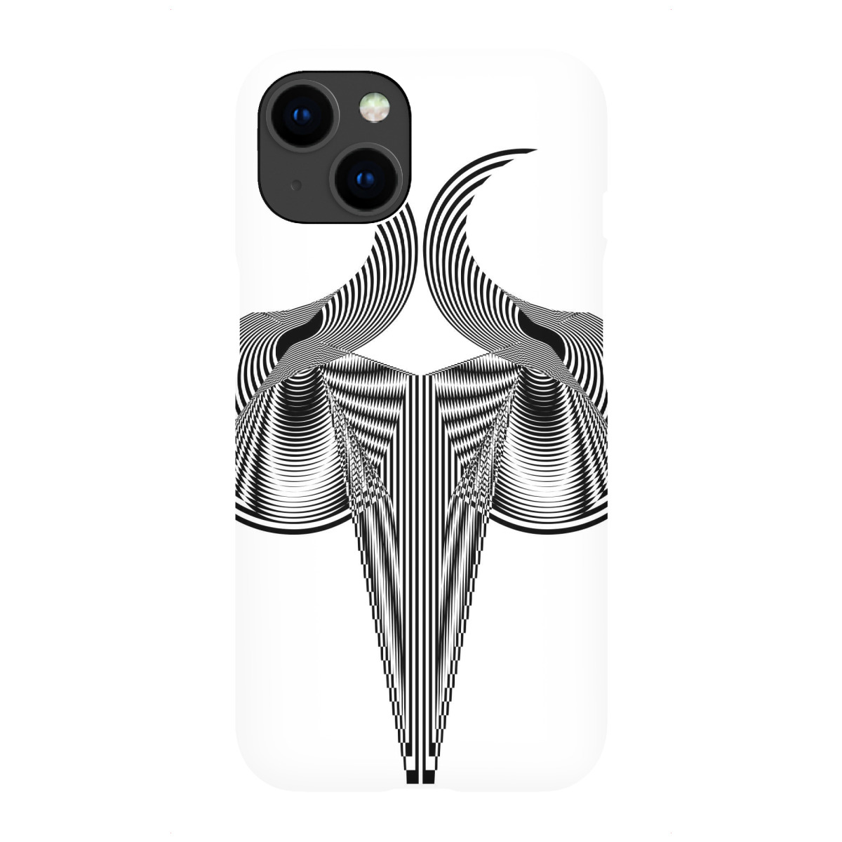 iPhone "Abstract praying mantis" Premium-Case Handyhülle artboxONE