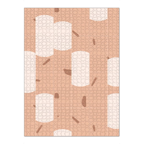 Puzzle Ravensburger "Earthy Tiles Third" artboxONE - Abstrakt,Geometrie