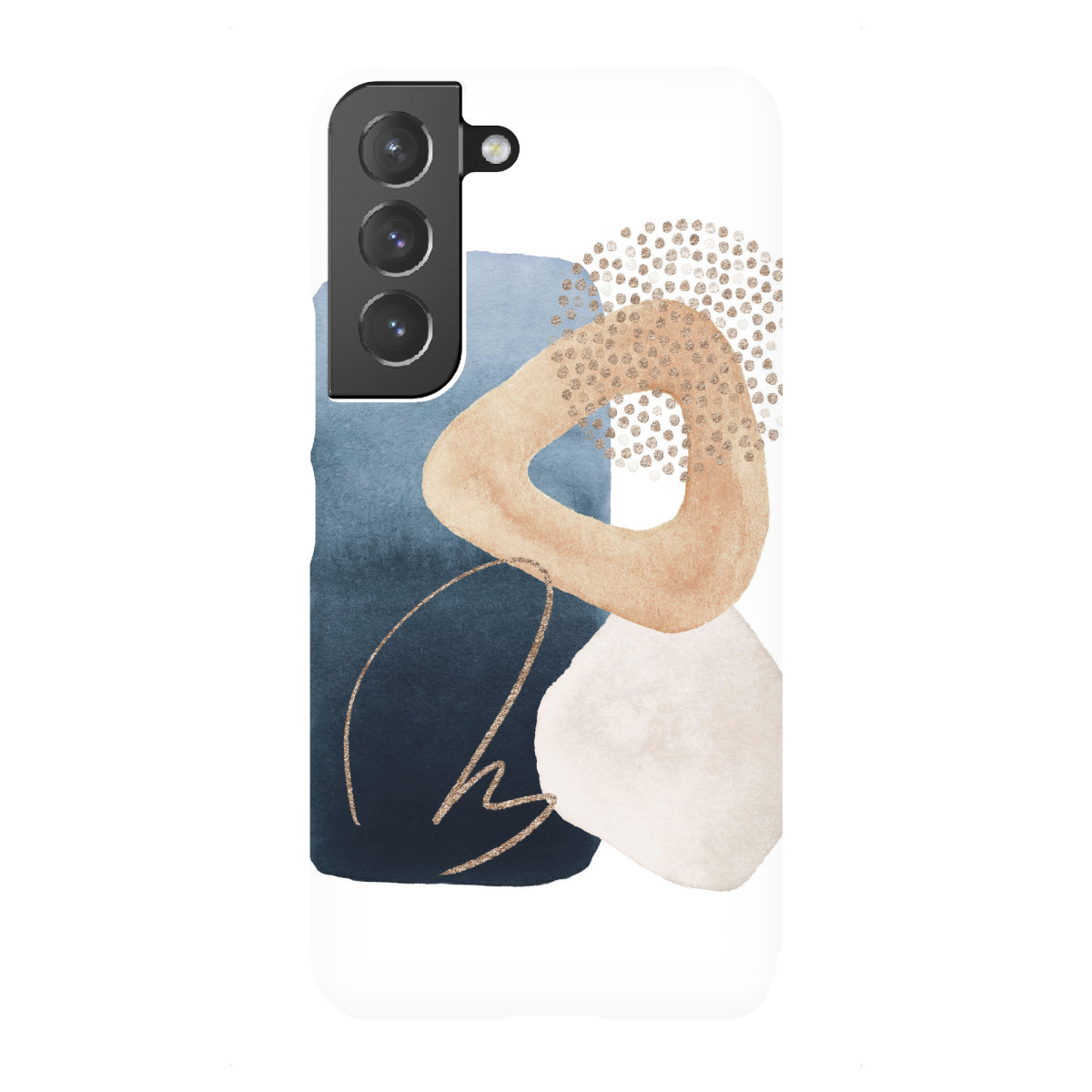 Samsung Galaxy "Abstract Watercolor Shape" Premium-Case Handyhülle artboxONE
