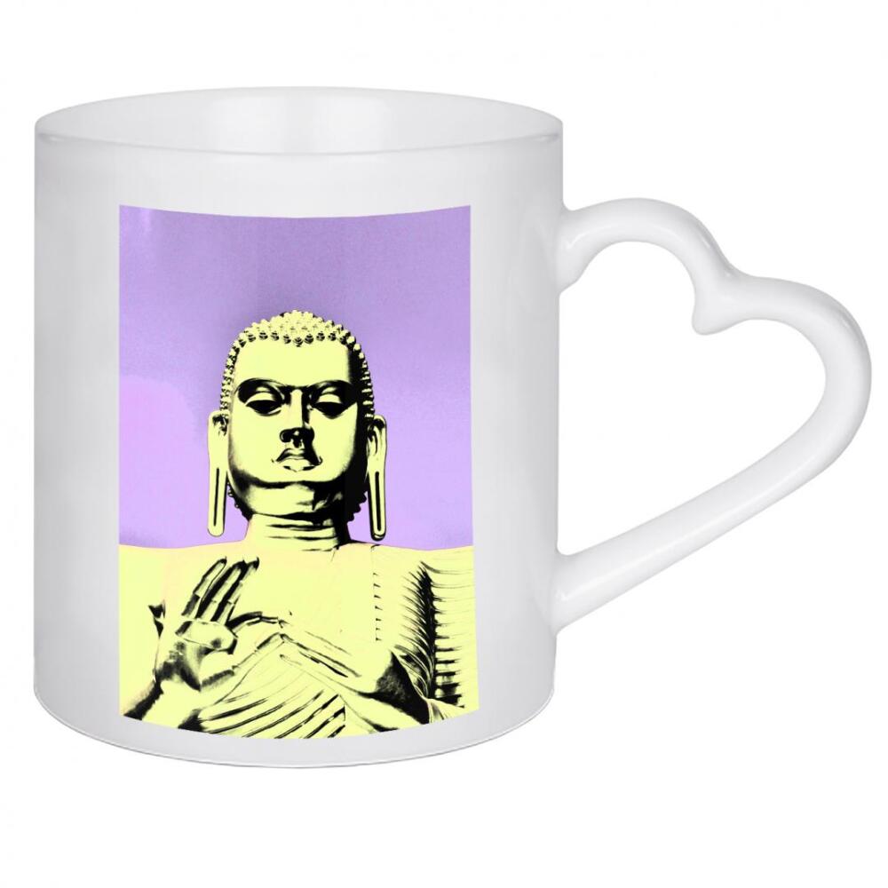 Herztasse "Die Buddha-Statue" artboxONE - Reise,Reise / Asien,Reise / Länder