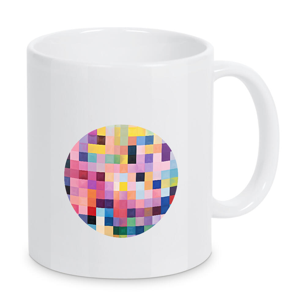 Tasse "Bunte Kunst der Pixel" artboxONE - Abstrakt,Geometrie