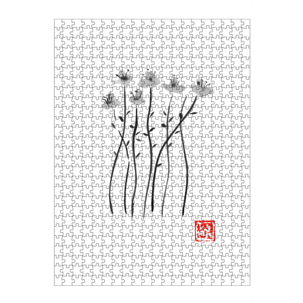artboxONE Puzzle "Tiges" artboxONE - Natur,Floral