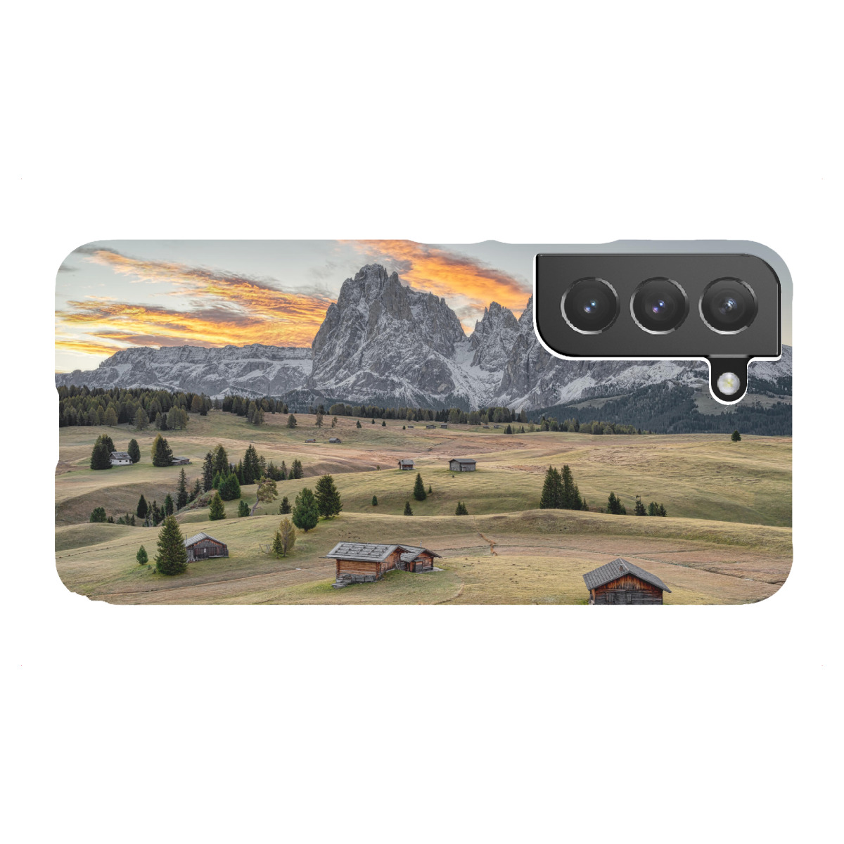 "Seiser Alm im Herbst"für Samsung Galaxy - Premium-Case Handyhülle artboxONE