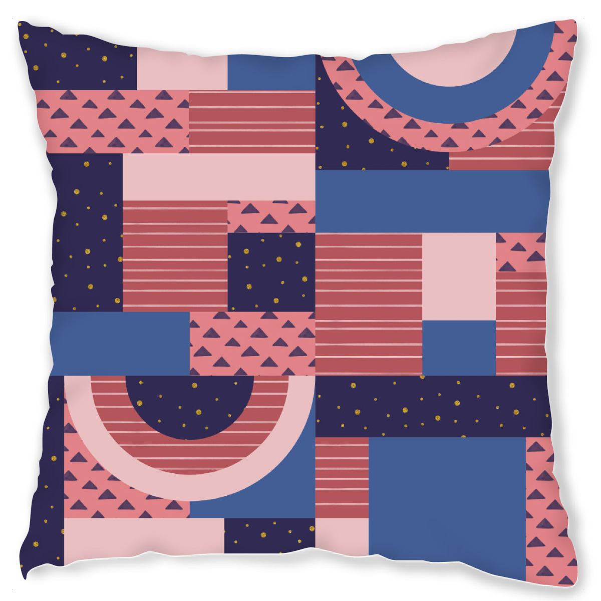 Design-Kissen "Unconventional Xmas Quilt" artboxONE - Weihnachten