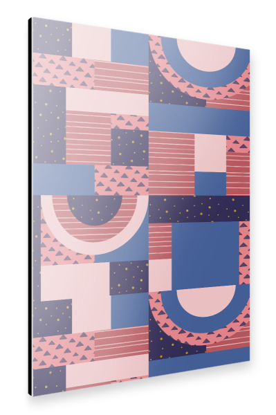 Alu-Dibond "Unconventional Xmas Quilt" 30x20 cm artboxONE