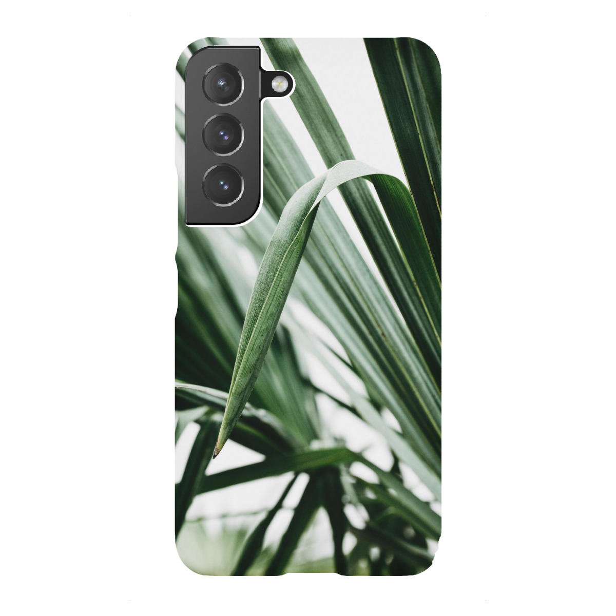 "Palmenblätter Nahaufnahme"für Samsung Galaxy - Premium-Case Handyhülle artboxONE