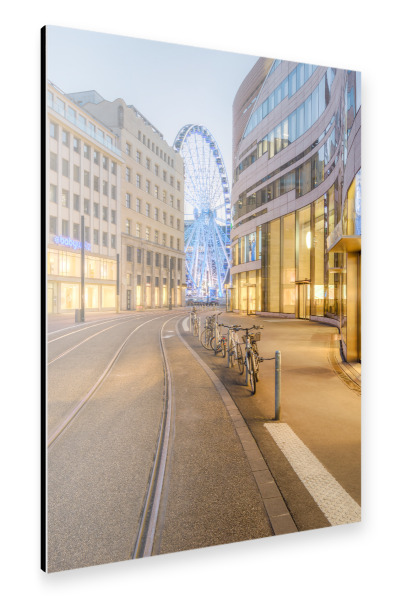 Alu-Dibond "Am Kö-Bogen Düsseldorf" 30x20 cm artboxONE