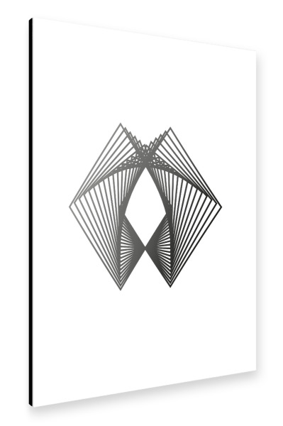 Alu-Dibond "Type O" 30x20 cm artboxONE