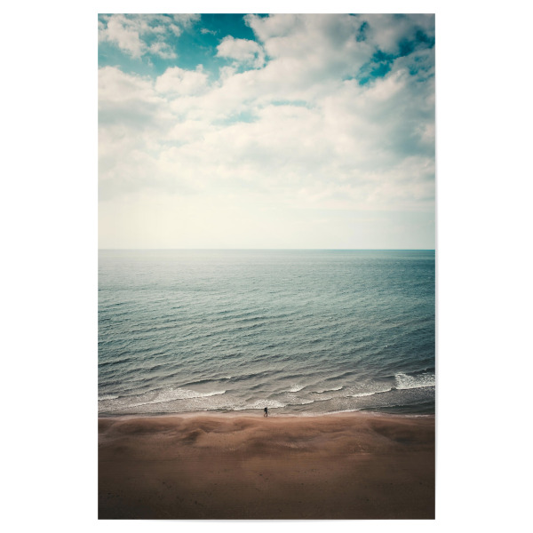 Poster "Crossing" artboxONE - Natur,Reise,Reise / Länder - Denmark,Dänemark,Strand,Landschaft,Meer,Ozean,Natur,Nature,Landscape,Beach