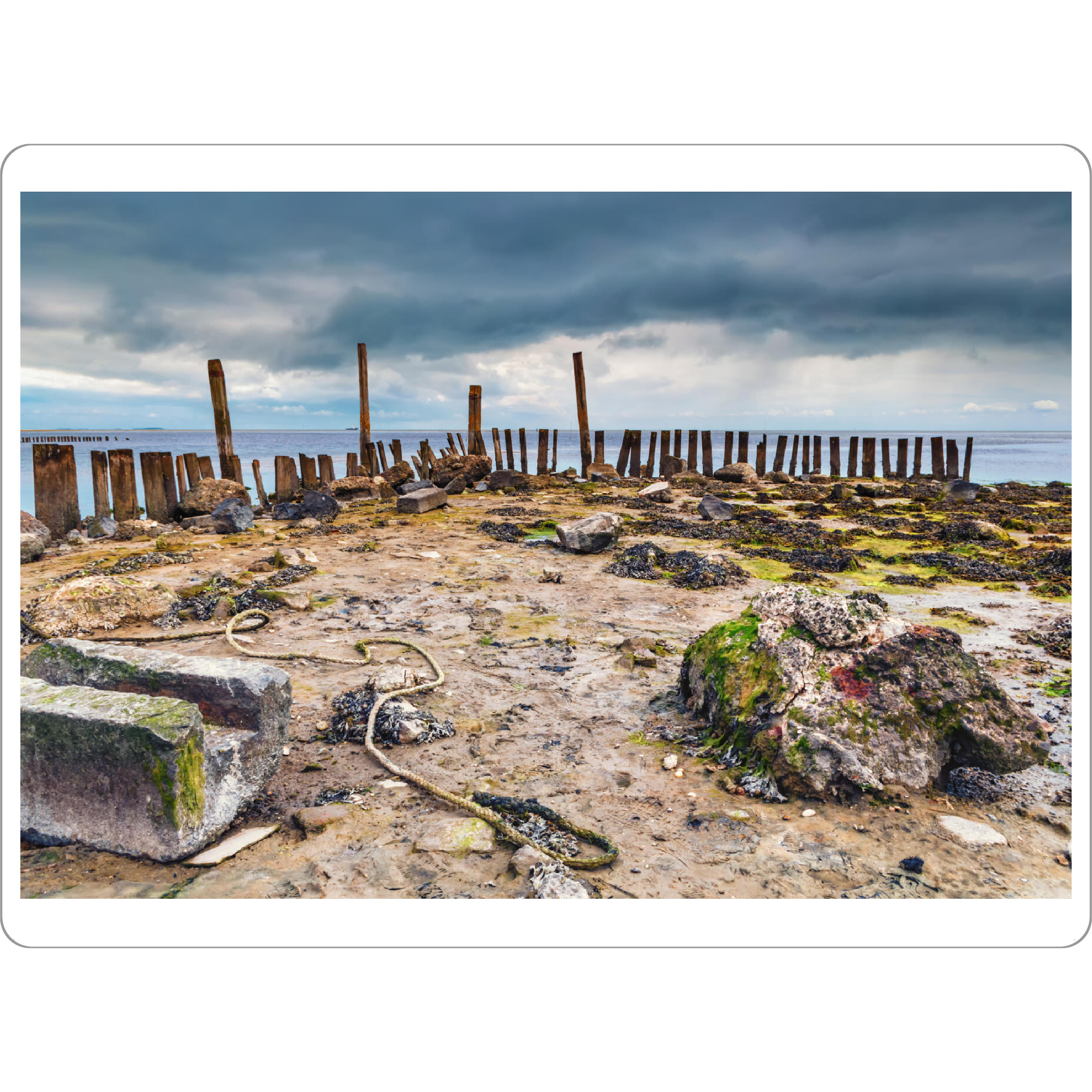 Tischset "Impression Haventje van Sil" artboxONE - Natur,Reise,Architektur,Reise / Strand und Meer
