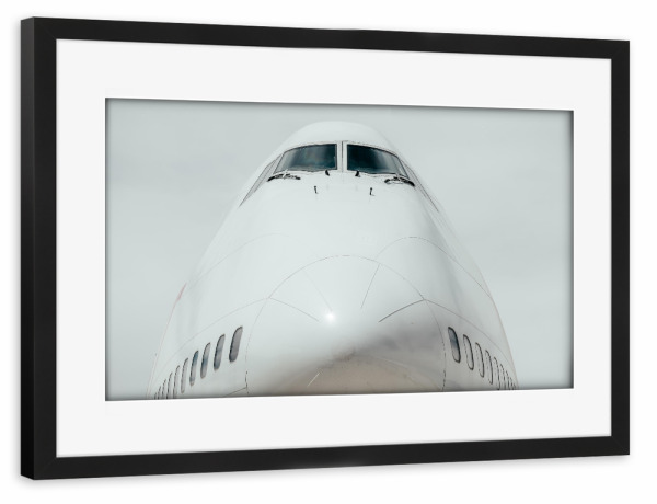 Poster mit Rahmen schwarz "Cosmic Girl" artboxONE - Reise,Architektur,Reise / Länder