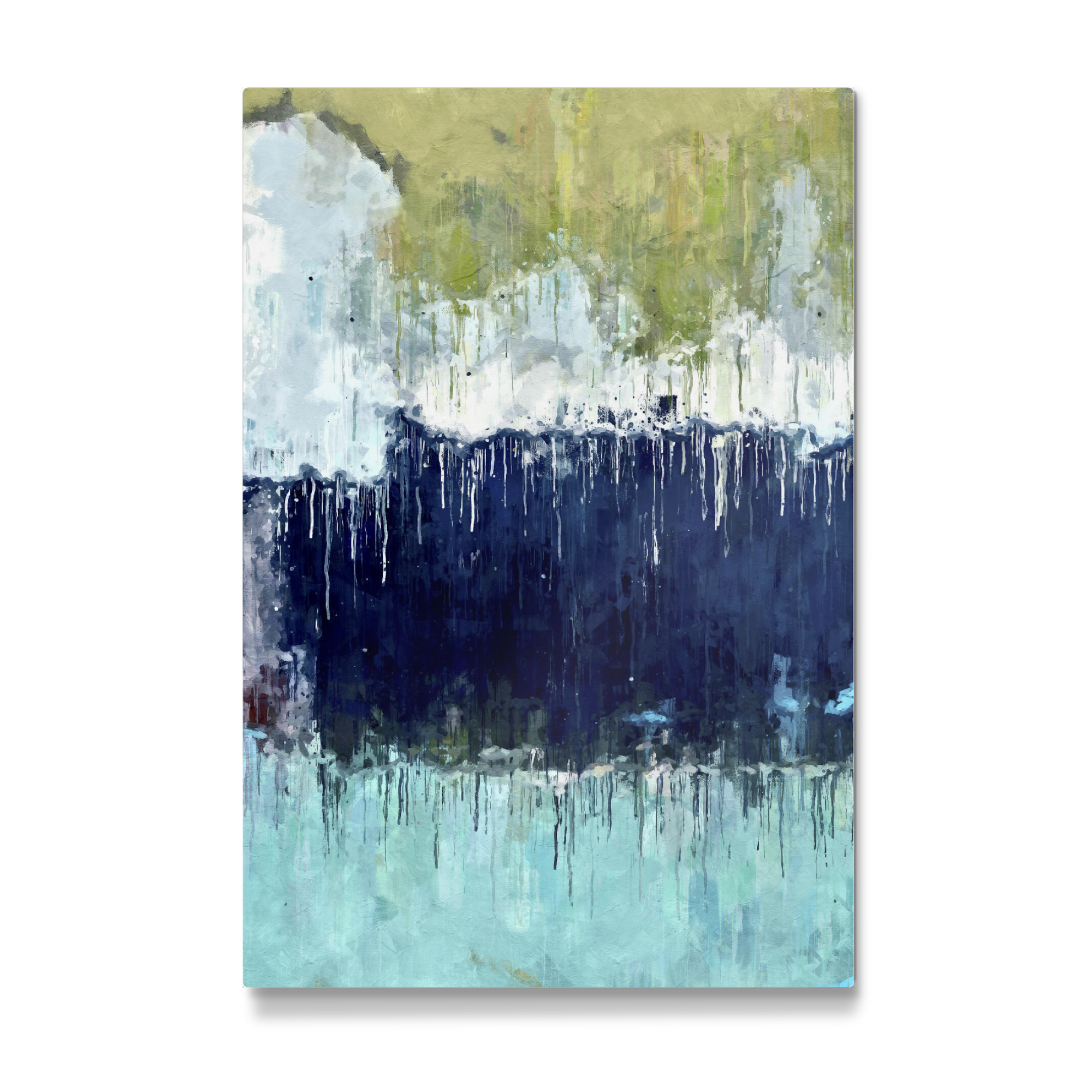 Galerie-Print "Blau Tinte Ink" 30x20 cm artboxONE