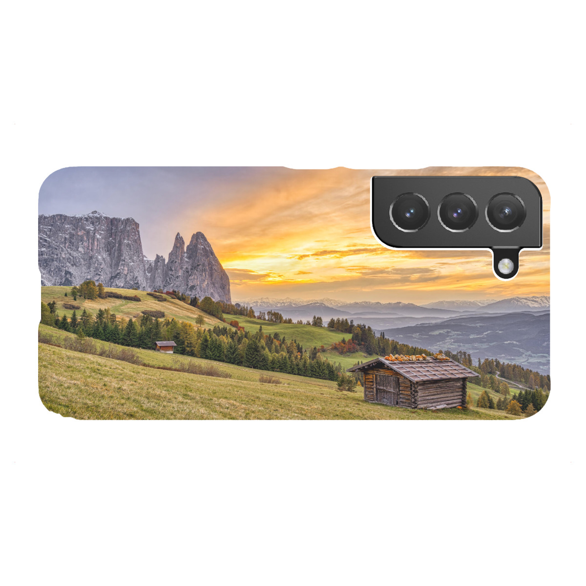 "Auf der Seiser Alm in Südtirol"für Samsung Galaxy - Premium-Case Handyhülle artboxONE