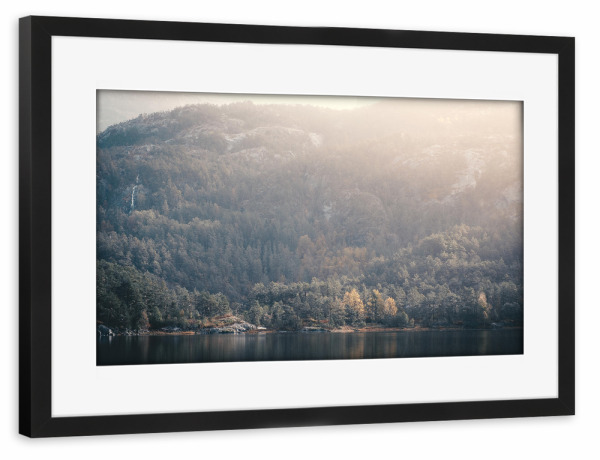 Poster mit Rahmen schwarz "Colors of autumn" artboxONE - Natur,Reise,Reise / Länder