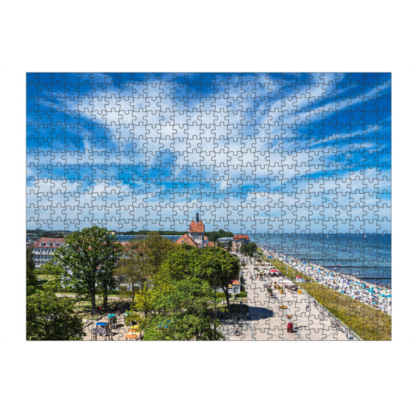 Puzzle Ravensburger "Blick auf Kühlungsborn" artboxONE - Natur,Reise,Architektur,Reise / Strand und Meer,Städte / Weitere