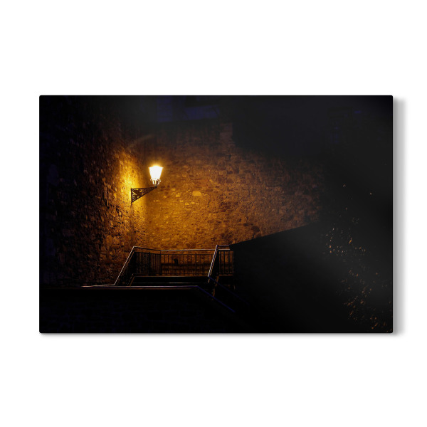Galerie-Print "Laterne in der Nacht" 30x20 cm artboxONE