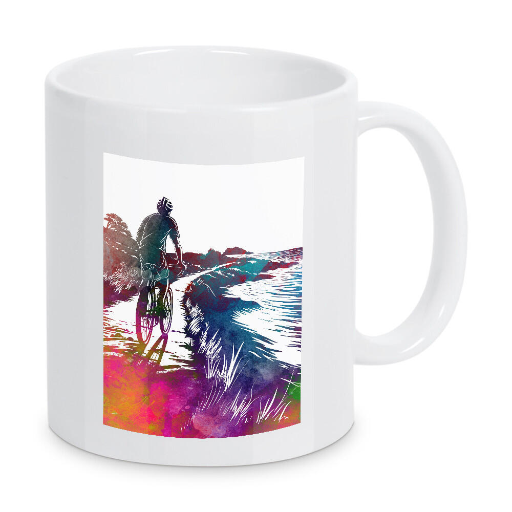 Tasse "Fahrradsportkunst P" artboxONE - Sport,Sport / Motivation - Fahrrad,Radfahren,Fahrrad,Biker,Radfahrer,Grafik,Sport