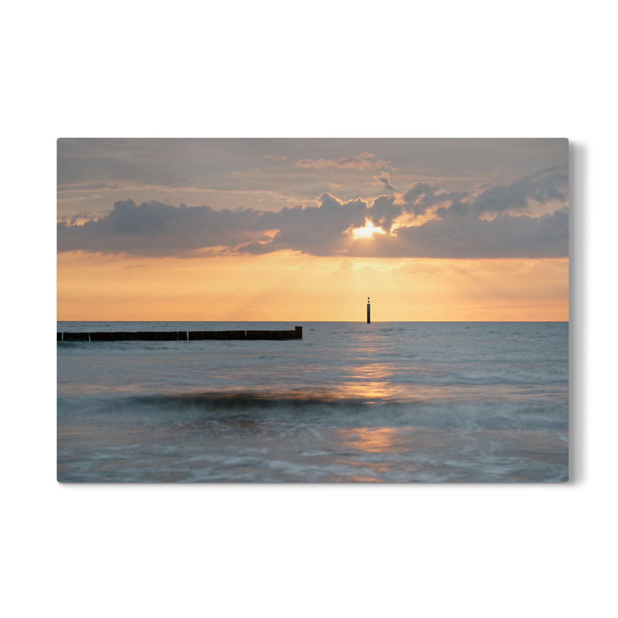 Galerie-Print "Abend an der Ostsee" 75x50 cm artboxONE