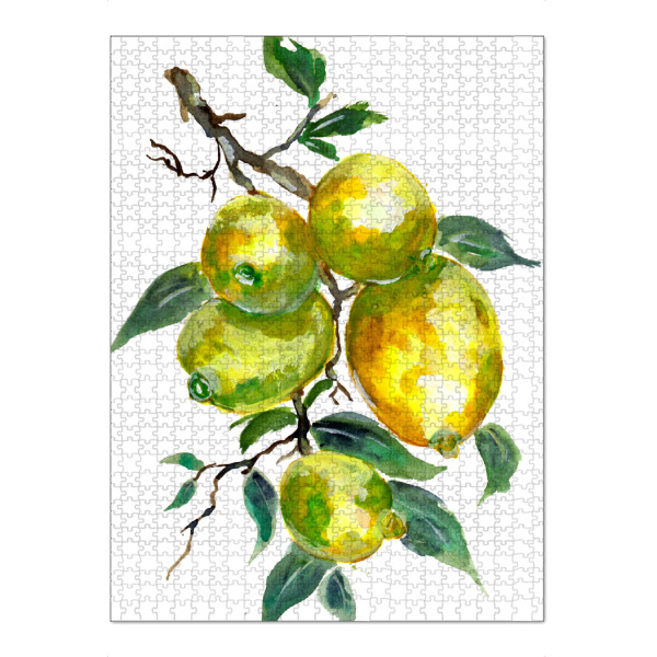 Puzzle Ravensburger "Lemon Fruits on a Tree Branch" artboxONE - Natur,Essen & Trinken / Obst & Gemüse