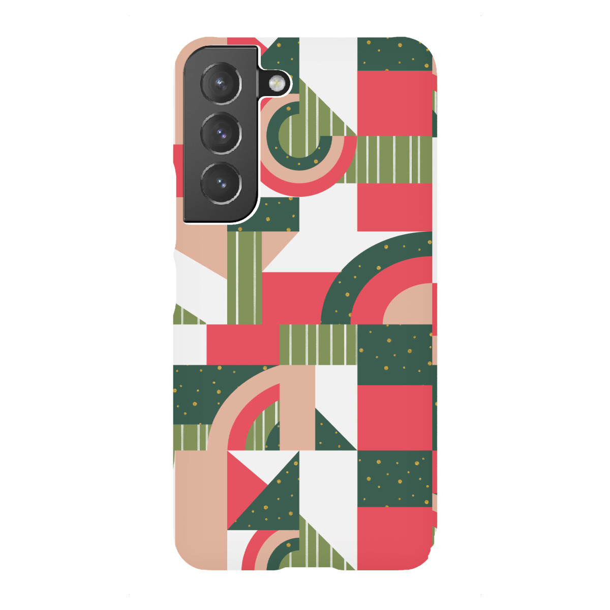 Samsung Galaxy "Traditional Xmas Quilt" Premium-Case Handyhülle artboxONE