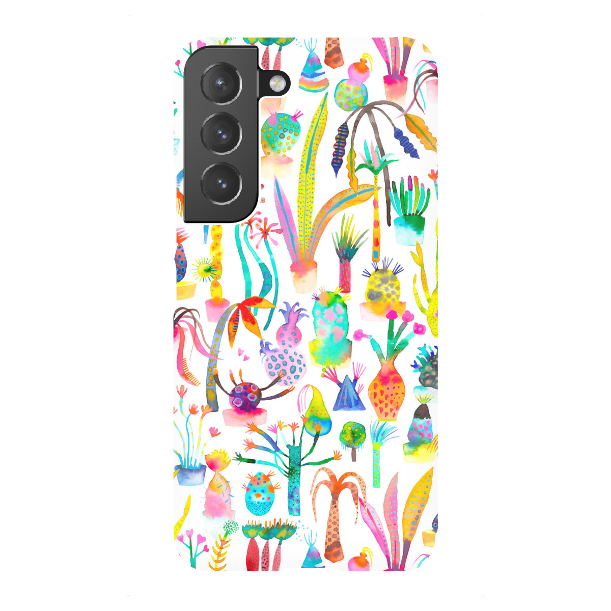 Samsung Galaxy "Lush Garden" Premium-Case Handyhülle artboxONE