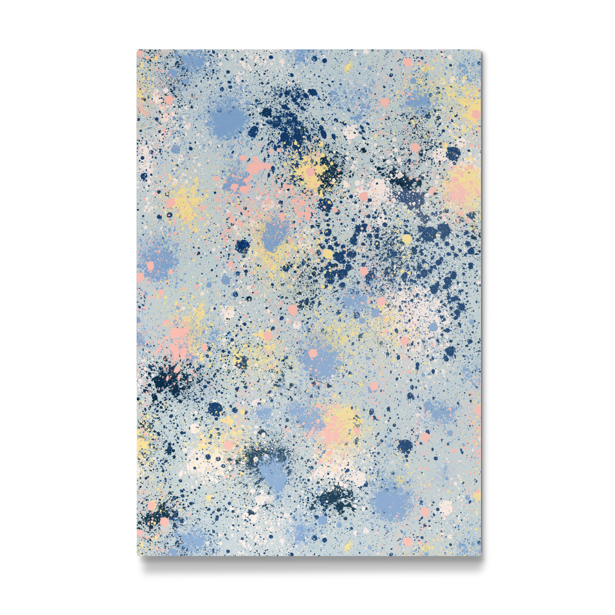 Galerie-Print "Ink Splatter Dust Blue" 75x50 cm artboxONE