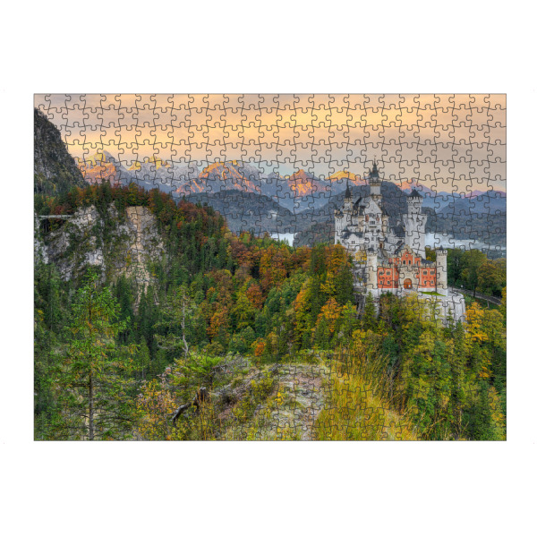 Puzzle Ravensburger "Schloss Neuschwanstein Bayern" artboxONE - Natur,Reise,Architektur
