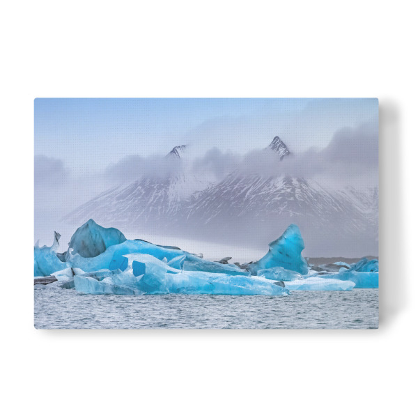 Leinwandbild "Jökulsárlón Gletscherlagune" artboxONE - Natur,Reise / Länder